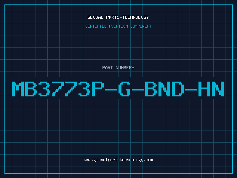 Aviation Part MB3773P-G-BND-HN