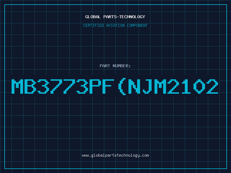 Aviation Part MB3773PF=(NJM2102