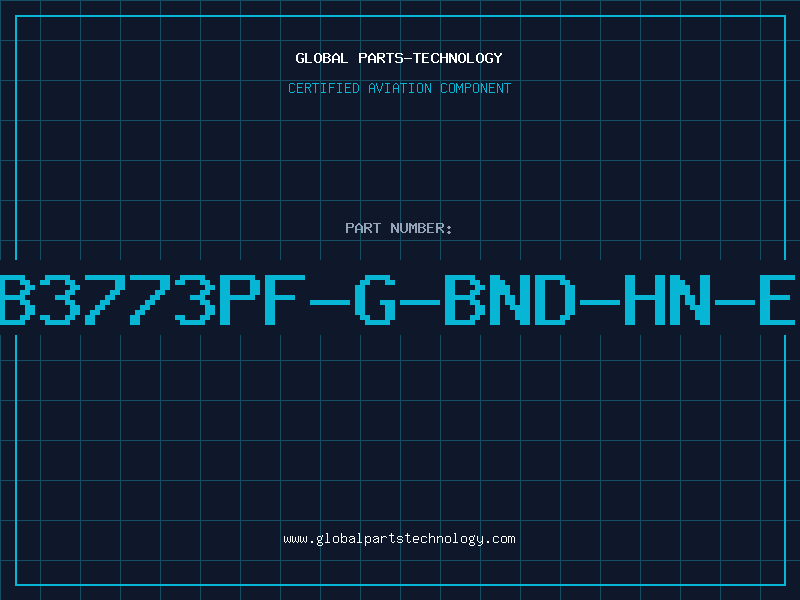 Aviation Part MB3773PF-G-BND-HN-EF