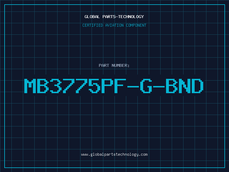 Aviation Part MB3775PF-G-BND