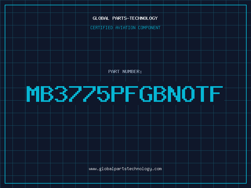 Aviation Part MB3775PFGBNOTF