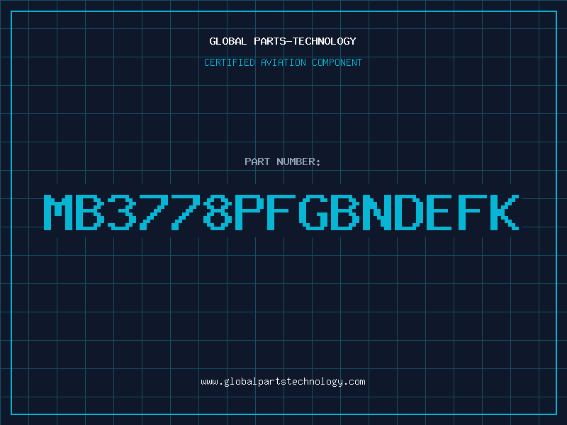 Aviation Part MB3778PFGBNDEFK