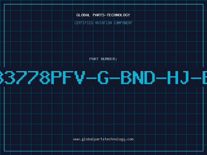 Aviation Part MB3778PFV-G-BND-HJ-EF