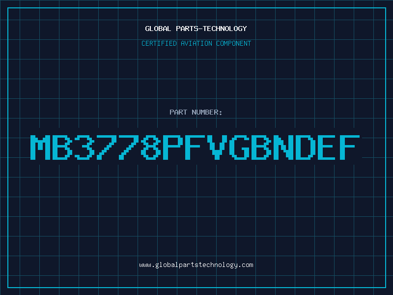 Aviation Part MB3778PFVGBNDEF
