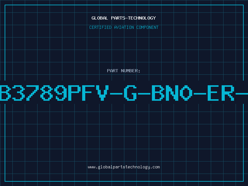 Aviation Part MB3789PFV-G-BN0-ER-A