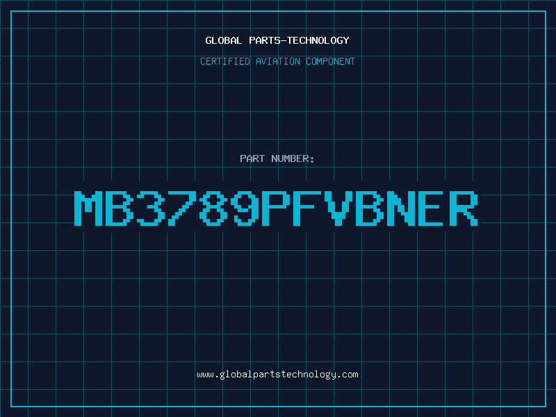 Aviation Part MB3789PFVBNER