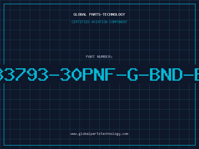 Aviation Part MB3793-30PNF-G-BND-EF