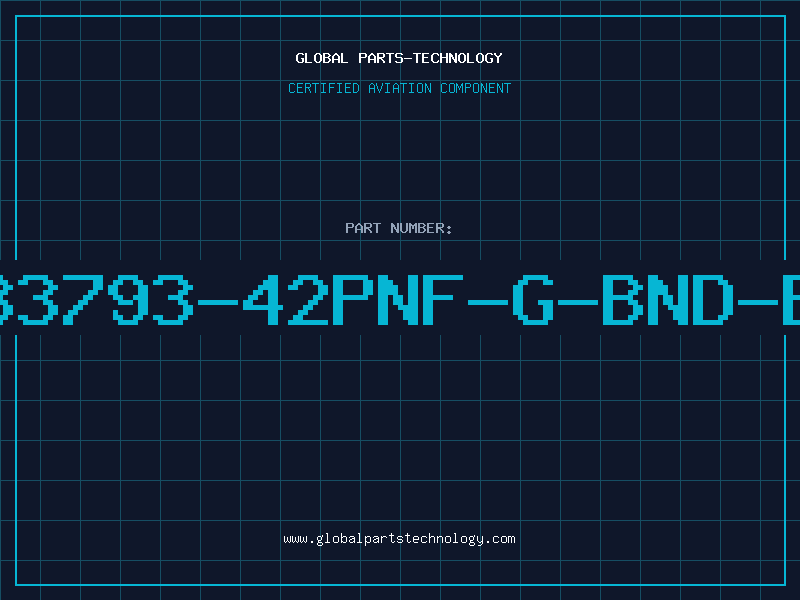 Aviation Part MB3793-42PNF-G-BND-ER