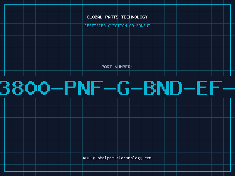 Aviation Part MB3800-PNF-G-BND-EF-AM