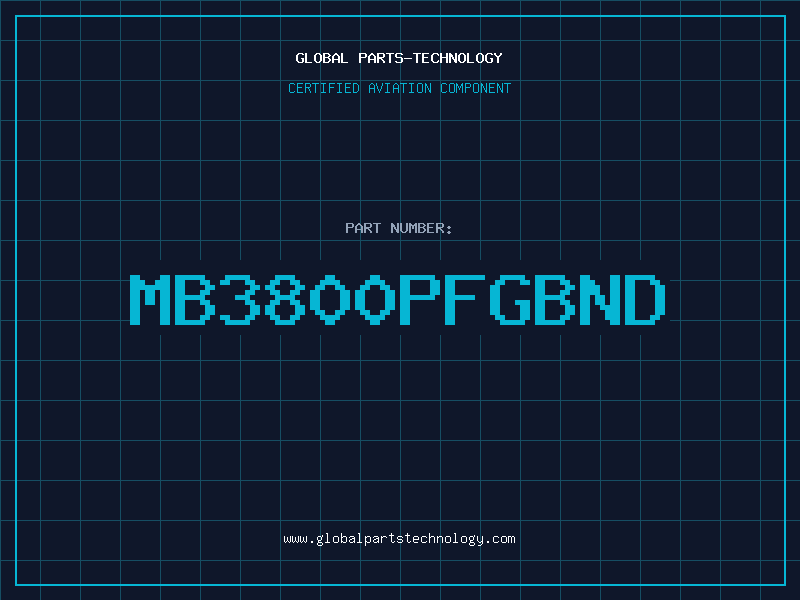 Aviation Part MB3800PFGBND