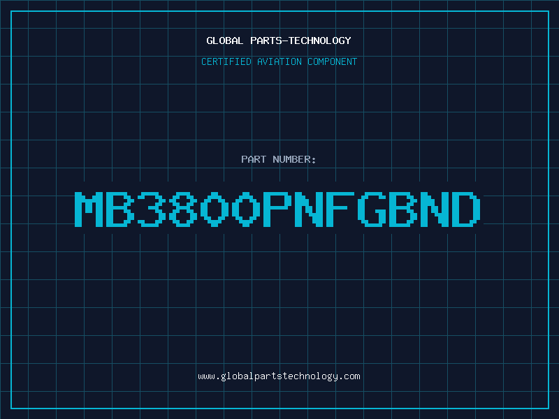 Aviation Part MB3800PNFGBND