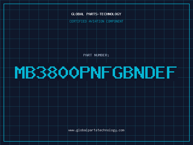 Aviation Part MB3800PNFGBNDEF