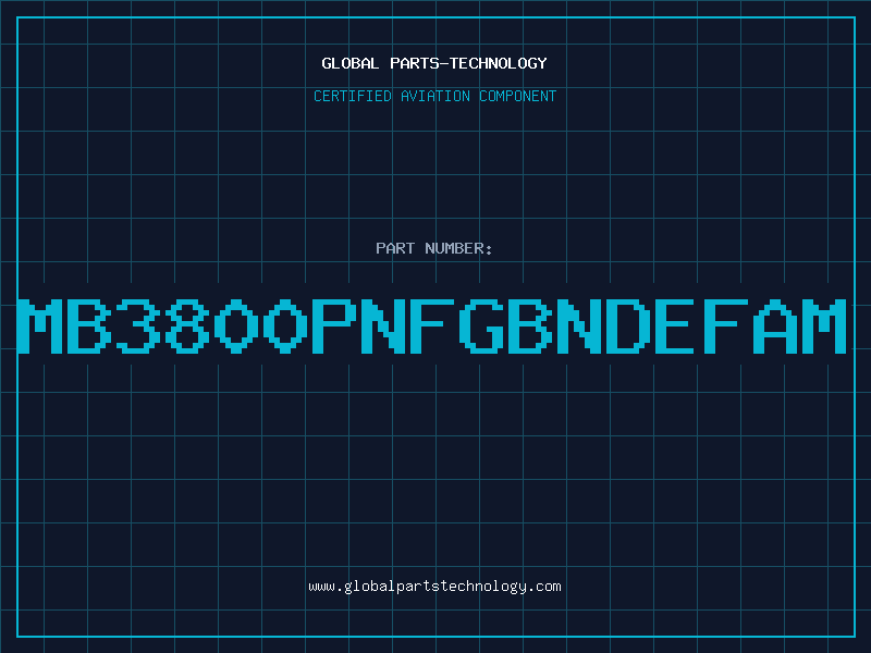 Aviation Part MB3800PNFGBNDEFAM