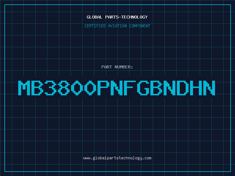 Aviation Part MB3800PNFGBNDHN