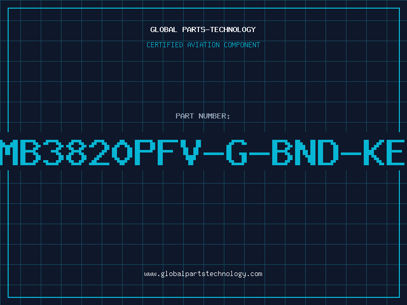 Aviation Part MB3820PFV-G-BND-KE