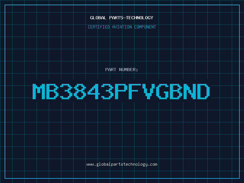 Aviation Part MB3843PFVGBND