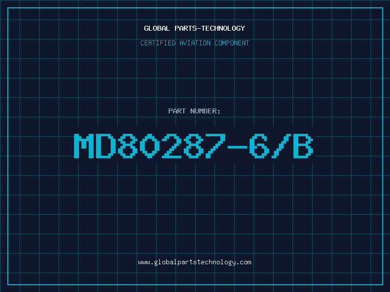 Aviation Part MD80287-6/B