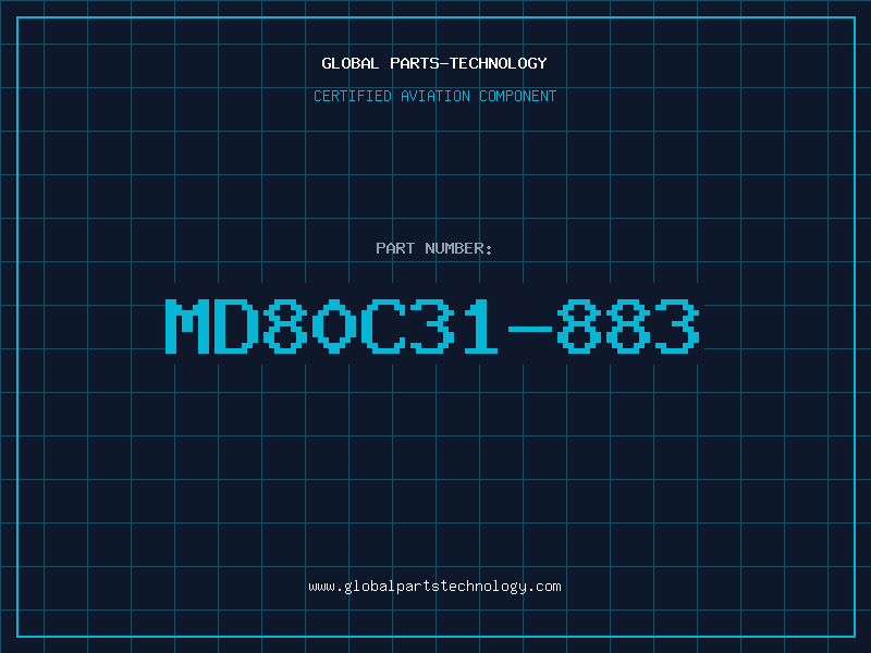 Aviation Part MD80C31-883