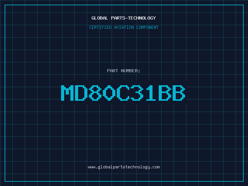 Aviation Part MD80C31BB