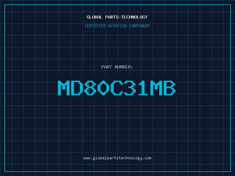 Aviation Part MD80C31MB