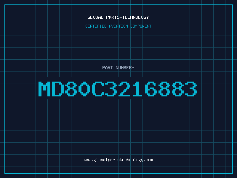 Aviation Part MD80C3216883