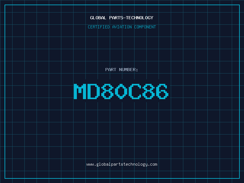 Aviation Part MD80C86