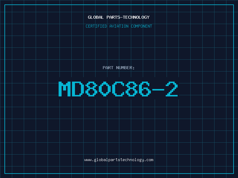 Aviation Part MD80C86/2