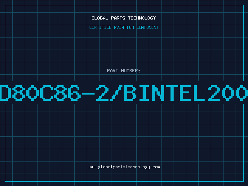 Aviation Part MD80C86-2/BINTEL2000