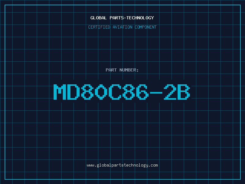 Aviation Part MD80C86-2B