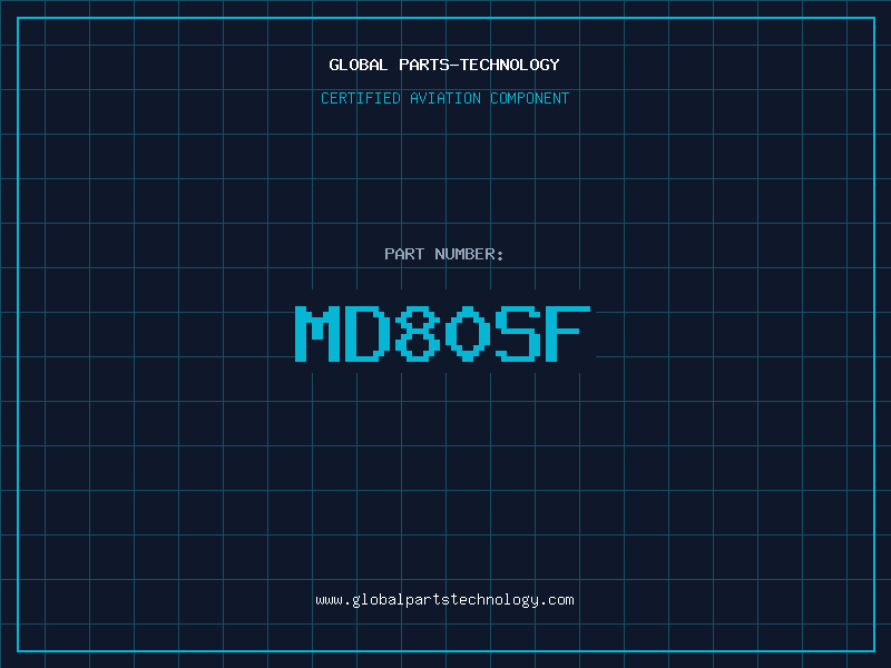 Aviation Part MD80SF