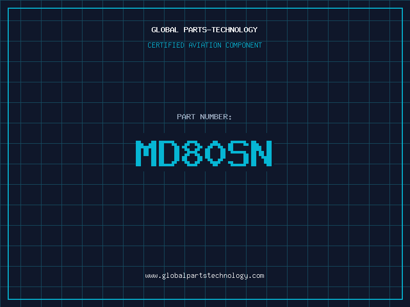 Aviation Part MD80SN