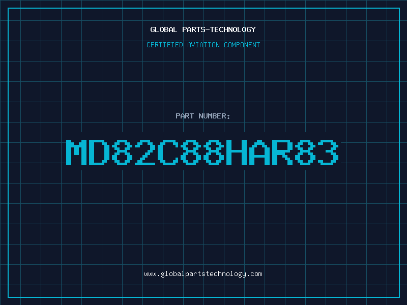 Aviation Part MD82C88HAR83