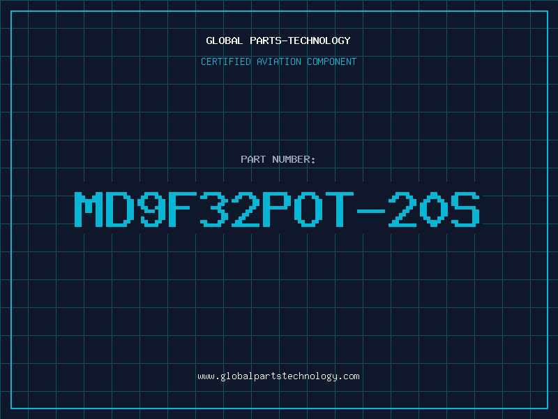 Aviation Part MD9F32POT-20S