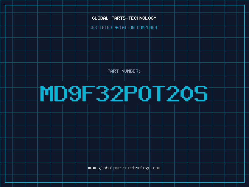 Aviation Part MD9F32POT20S