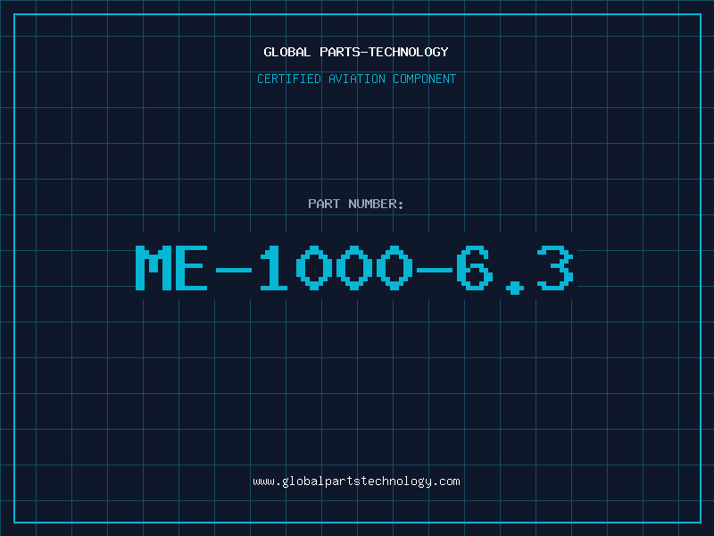 Aviation Part ME-1000-6.3