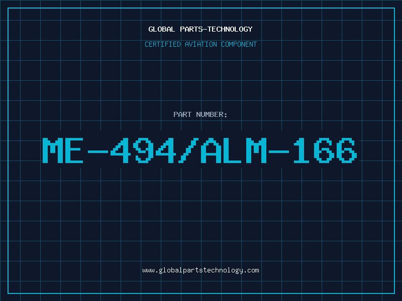 Aviation Part ME-494/ALM-166