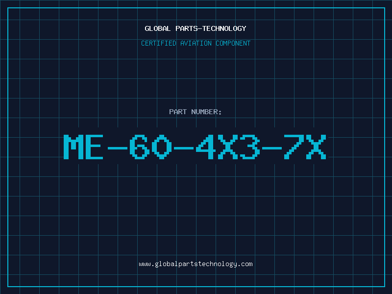 Aviation Part ME-60-4X3-7X