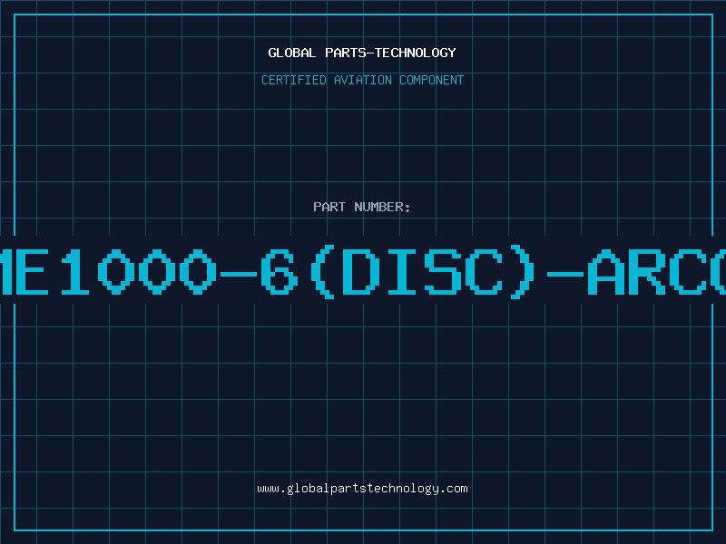 Aviation Part ME1000-6(DISC)-ARCO
