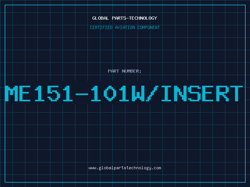 Aviation Part ME151-101W/INSERT