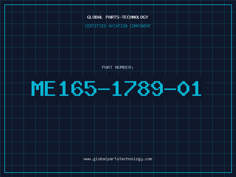 Aviation Part ME165-1789-01