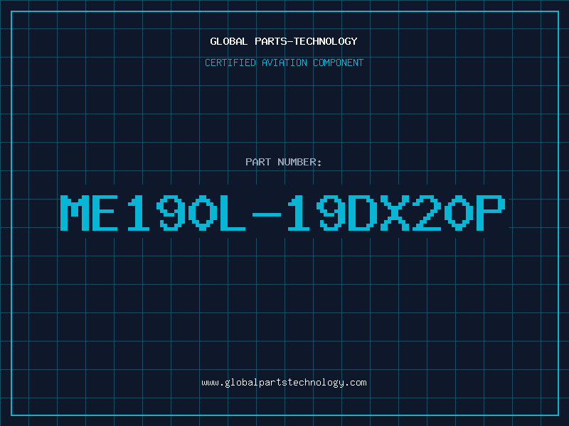 Aviation Part ME190L-19DX20P