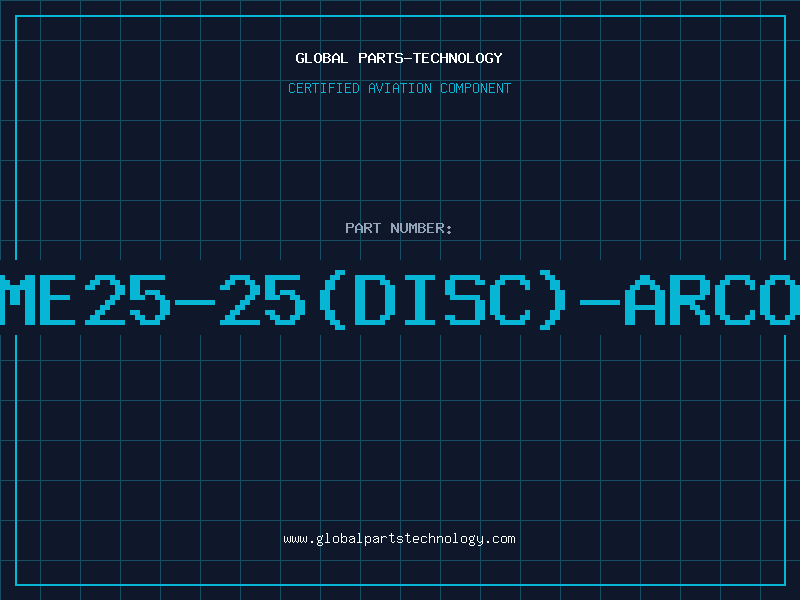 Aviation Part ME25-25(DISC)-ARCO