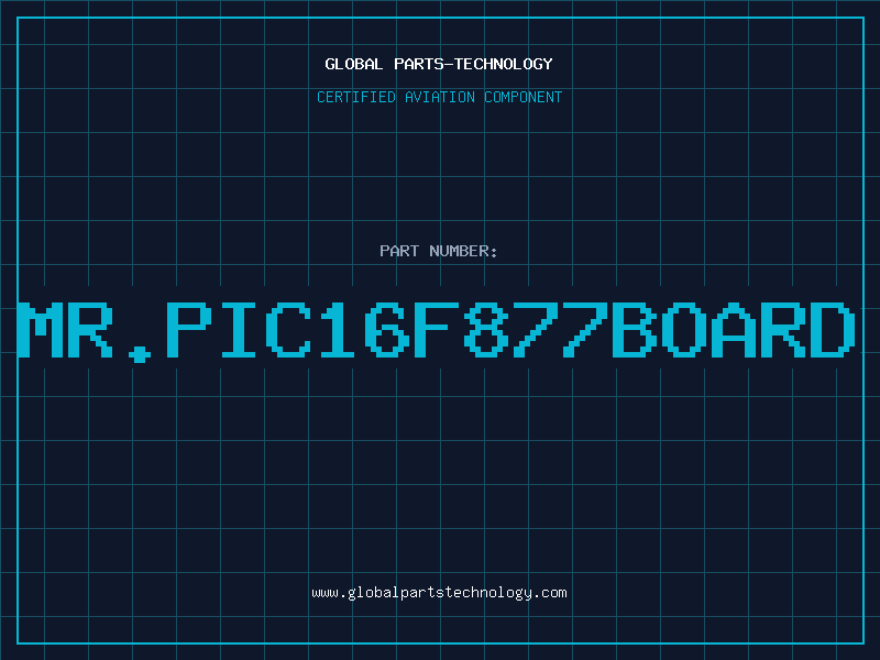 Aviation Part MR.PIC16F877BOARD