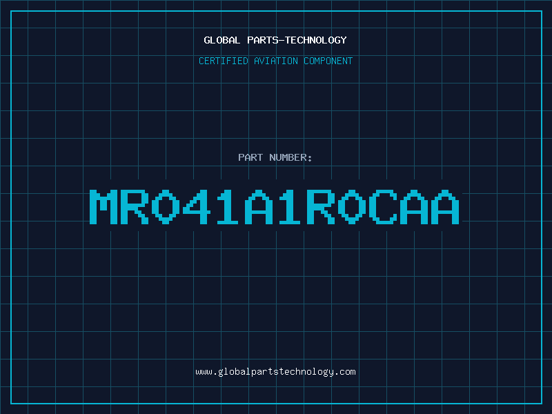 Aviation Part MR041A1R0CAA