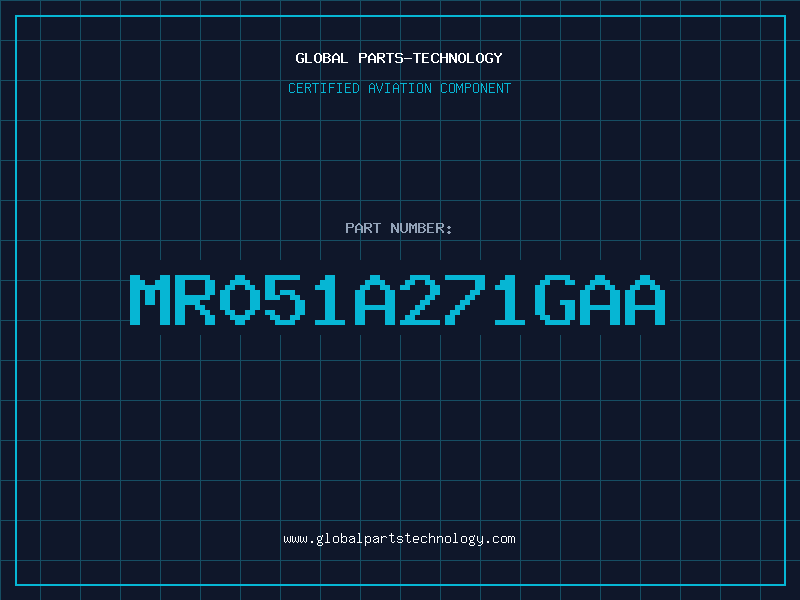 Aviation Part MR051A271GAA