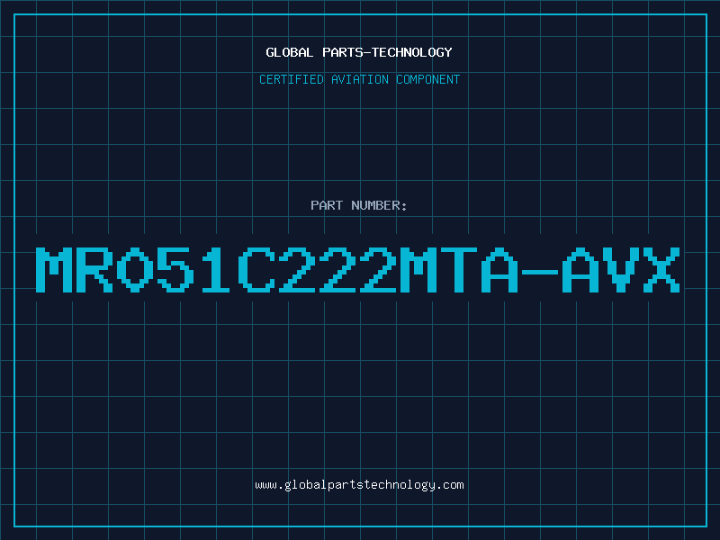 Aviation Part MR051C222MTA-AVX
