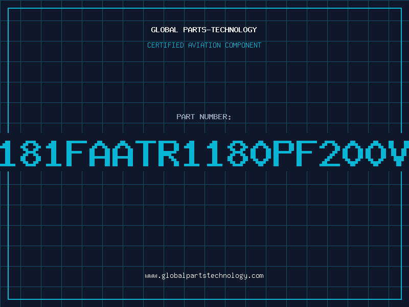 Aviation Part MR052A181FAATR1180PF200V10TAPG
