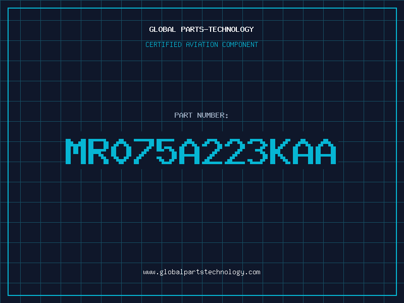 Aviation Part MR075A223KAA
