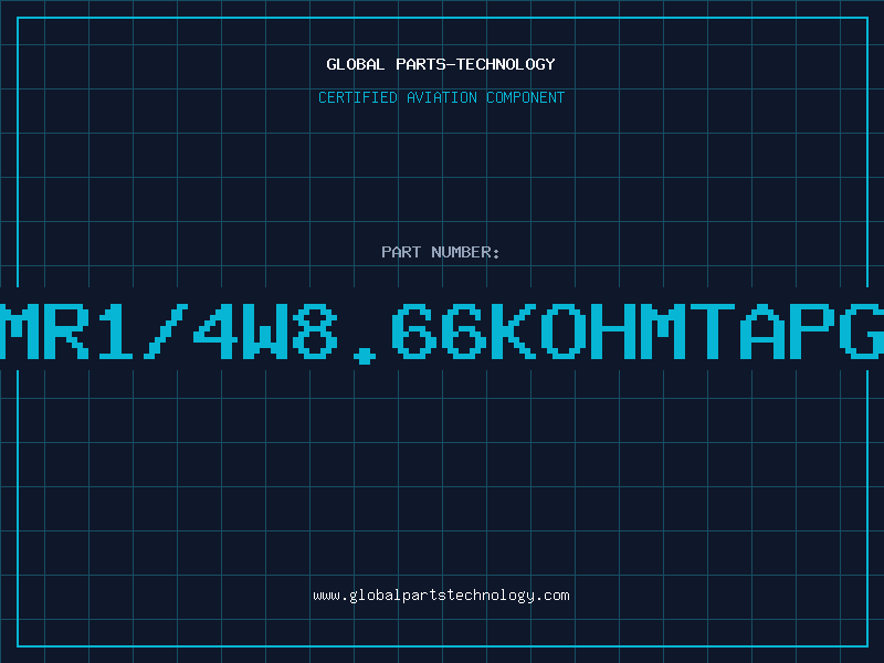 Aviation Part MR1/4W8.66KOHMTAPG