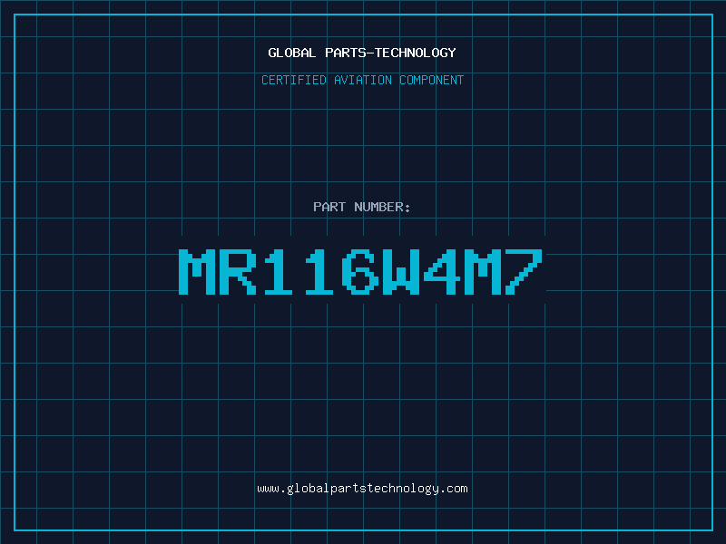 Aviation Part MR116W4M7